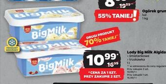 Netto Lody big milk algida oferta