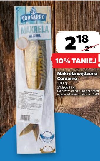 Netto Makrela wędzona corsarro oferta