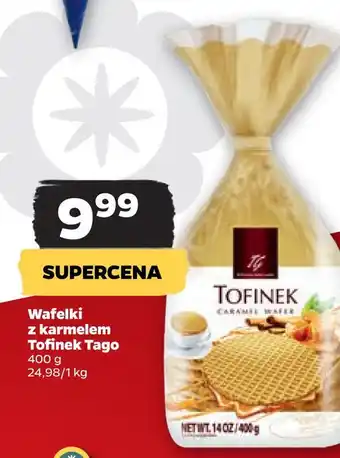 Netto Wafelki z karmelem tofinek tago oferta