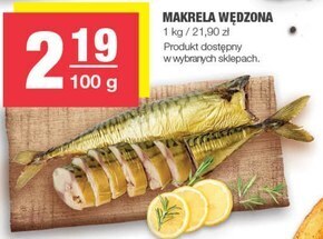 Makrela wędzona