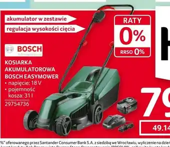 Selgros Kosiarka akumulatorowa bosch oferta