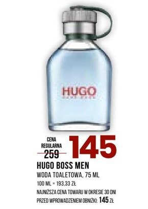 Drogerie Natura Woda toaletowa dla mężczyzn hugo boss oferta