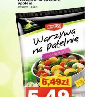 Społem Warzywa na patelnie społem oferta