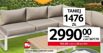 Selgros Zestaw mebli ogrodowych oferta