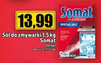 Sól do zmywarki somat