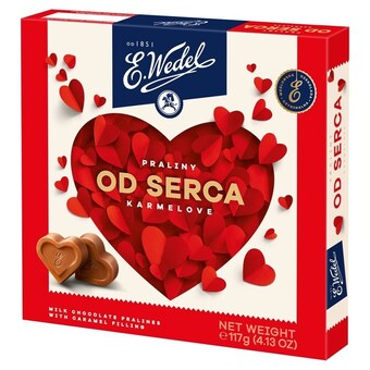 Społem E. wedel od serca praliny karmelove 117 g oferta