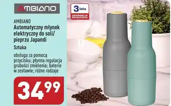 ALDI Młynek elektryczny ambiano oferta