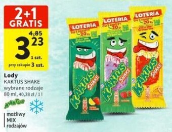 Intermarche Lody KAKTUS SHAKE 80 ml, oferta