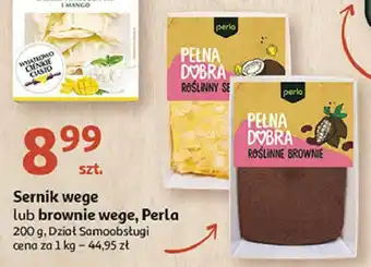 Auchan Ciasto brownie roślinne oferta