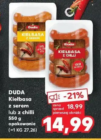 Kaufland Kiełbasa z chilli oferta