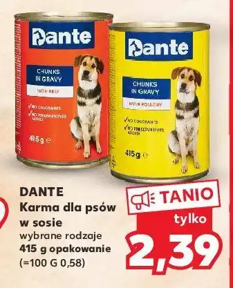 Kaufland Karma dla psów kurczak oferta