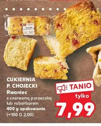 Kaufland Rwaniec z rabarbarem oferta