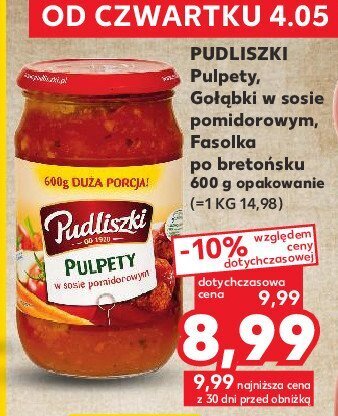 Kaufland Fasolka po bretońsku oferta