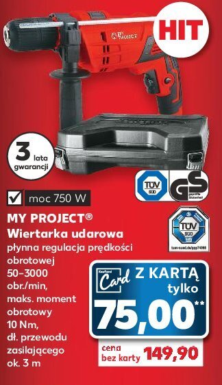 Kaufland Wiertarka udarowa oferta