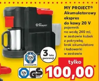 Kaufland Ekspres do kawy akumulatorowy 240 ml oferta