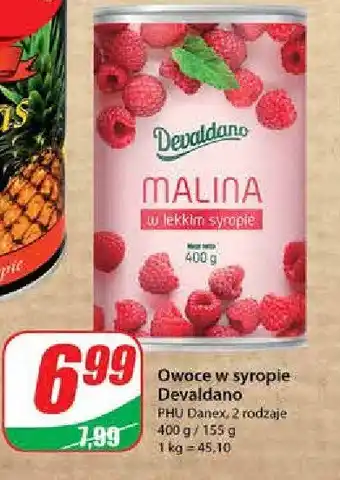 Dino Malina w syropie oferta
