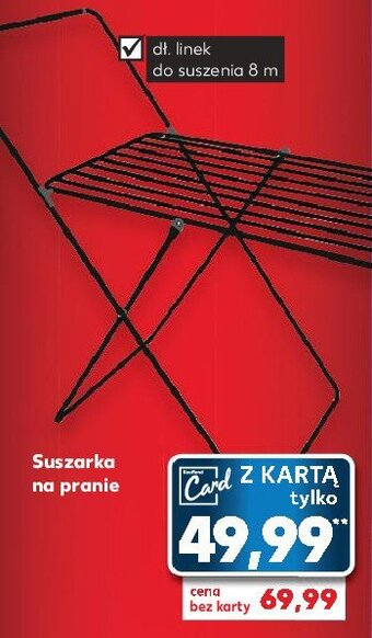 Kaufland Suszarka na pranie oferta