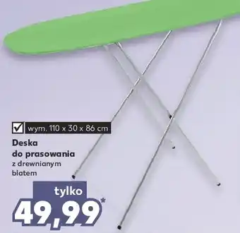 Kaufland Deska do prasowania 110 x 30 x 86 cm oferta