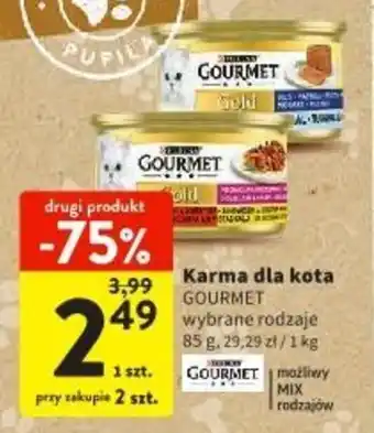Intermarche GOURMET Karma dla kota 85g oferta