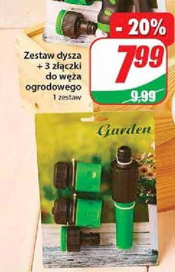 Dino Zestaw dysza + 3 złączki oferta