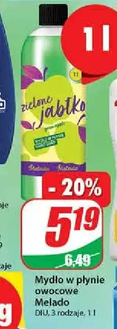 Dino Mydło w płynie zielone jabłko oferta