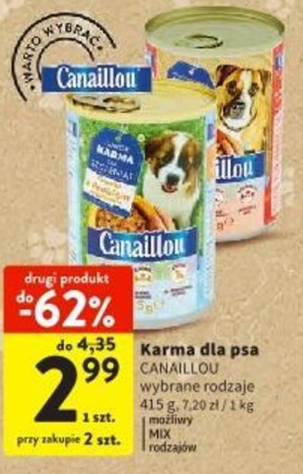 Intermarche Karma dla psa Canaillou oferta