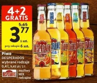 Intermarche Piwo DESPERADOS 0,4l oferta