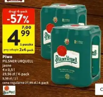 Intermarche Pilsner Urquell Piwo 4x0,51 oferta