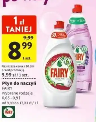Intermarche FAIRY Płyn do naczyń 0,65 -0,91 oferta