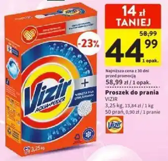 Intermarche VIZIR Proszek do prania 3,25kg oferta