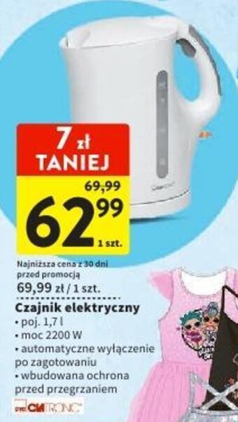 Intermarche Czajnik elektryczny poj. 1,7l oferta