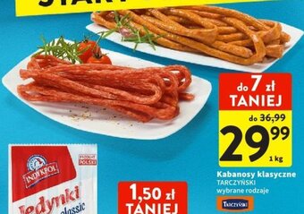 Intermarche Kabanosy klasyczne TARCZYŃSKI 1kg oferta