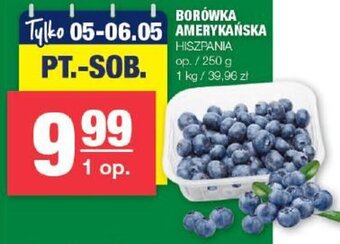 Spar BORÓWKA AMERYKAŃSKA 250g oferta