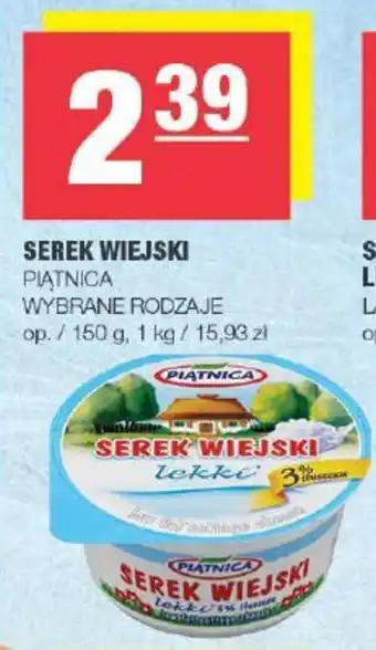 Spar SEREK WIEJSKI PIĄTNICA 150g oferta