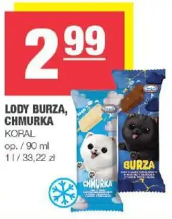 Spar LODY BURZA, CHMURKA KORAL 90ml oferta