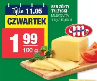 Spar SER ŻÓŁTY TYLŻYCKI MLEKOVITA 100g oferta