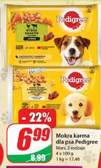 Dino Karma dla psa junior kurczak ryż - wołowina pedigree oferta