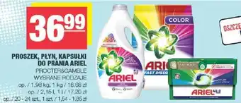 Spar PROSZEK, PŁYN, KAPSUŁKI DO PRANIA ARIEL PROCTER&GAMBLE oferta
