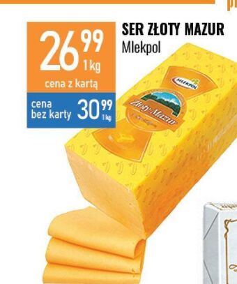 E.Leclerc Ser złoty mazur mlekpol oferta