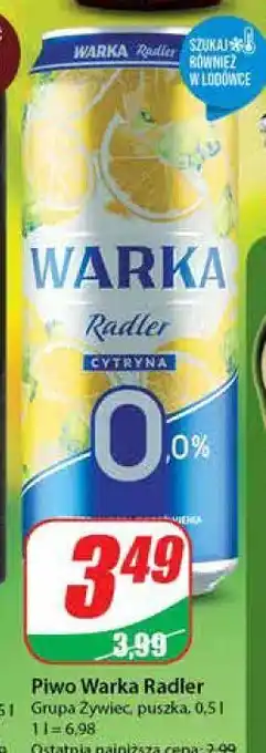 Dino Piwo warka radler lemon 0.0% alk oferta