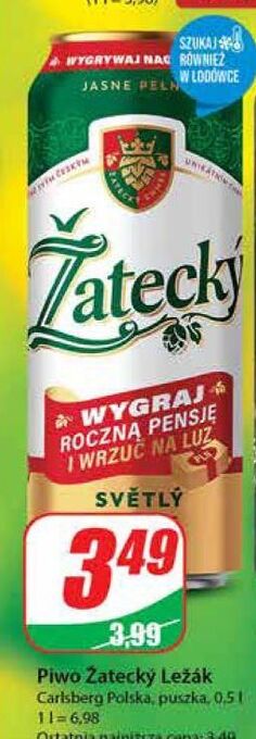 Dino Piwo zatecky svetly lezak oferta