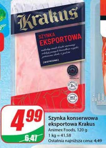 Dino Szynka eksportowa krakus animex oferta