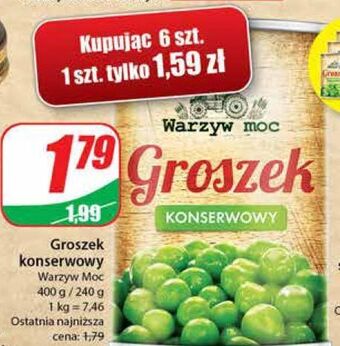 Dino Groszek konserwowy warzyw moc oferta