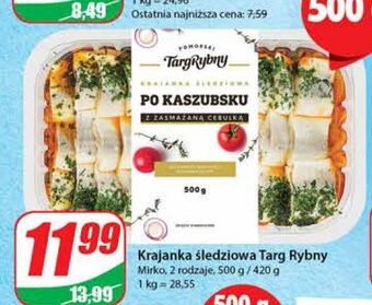 Dino Śledzie po kaszubsku pomorski targ rybny oferta
