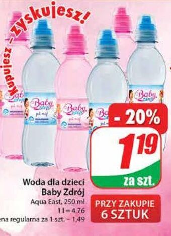 Dino Woda niegazowana girl baby zdrój oferta