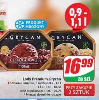 Dino Lody czekoladowe grycan oferta