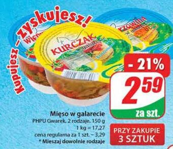 Wieprzowina w galarecie gwarek