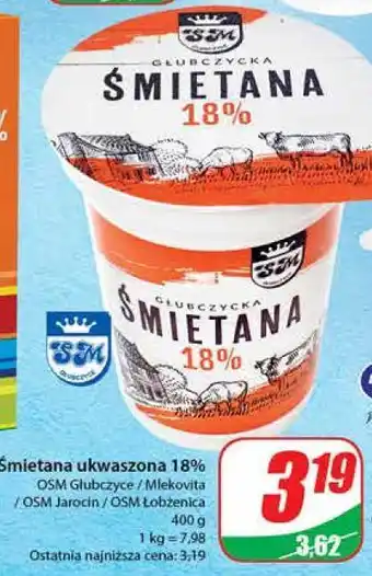 Dino Śmietana 18% głubczyce oferta