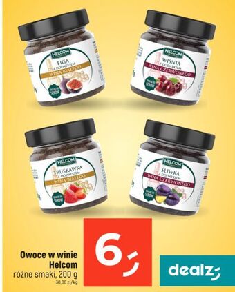 Dealz Wiśnia z dodatkiem wina czerwonego helcom oferta