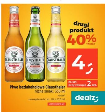 Dealz Piwo clausthaler lemon oferta
